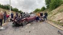 Kocaali Gümüşoluk mahallesinde trafik kazası